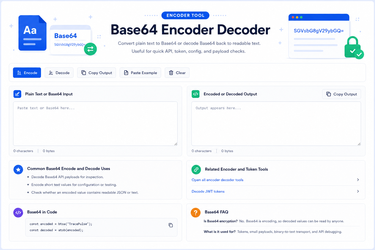 Base64 Encoder Decoder Online